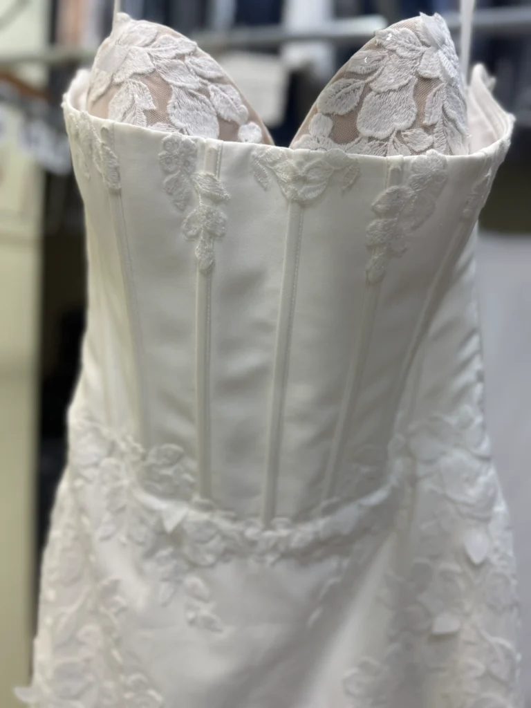 Wedding dress cleaning