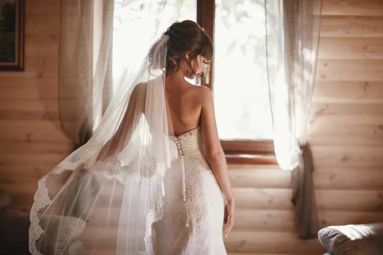 when to clean a wedding dress