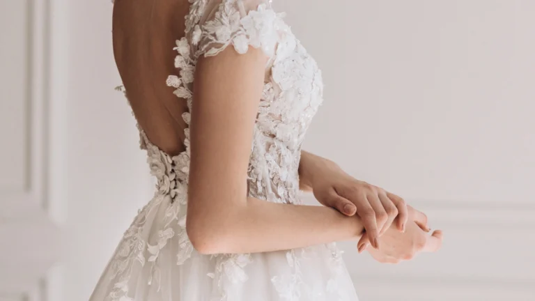 Caring for Lace, Satin, and Tulle Fabric-Specific Wedding Dress Tips